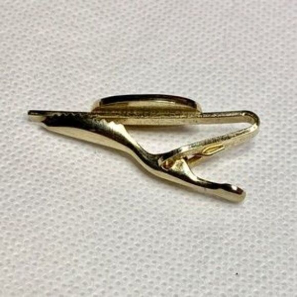INITIAL M Necktie Clip - Picture 2 of 2